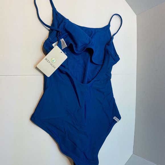NWT Body Glove Blue Classic Simple One Piece swimsuit - Picture 6 of 6